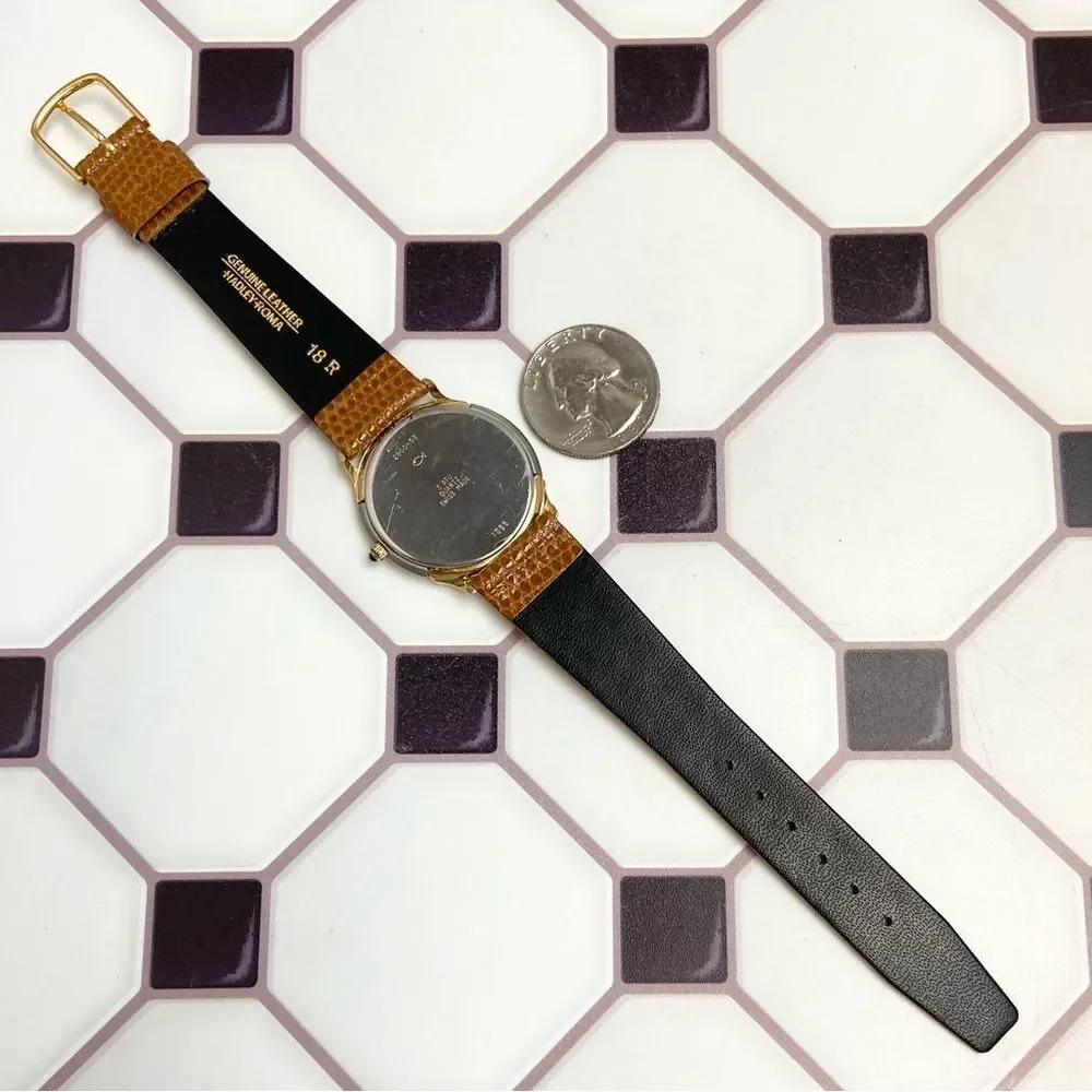 Vintage Favre-Leuba Geneve Swiss Made Diamond Accent Men's / Unisex Dress Watch